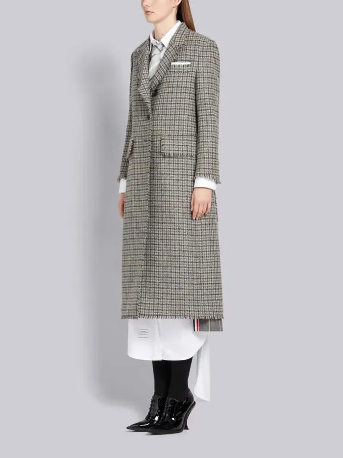 Thom Browne Curved Heel Long Point Blucher Black Women Heels Thom Browne Curved Heel Long Point Blucher Black Women Heels