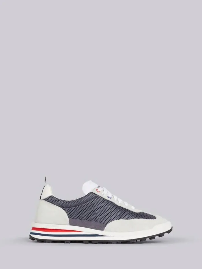 Thom Browne Nylon Tech Runner Dark Grey Men Sneakers