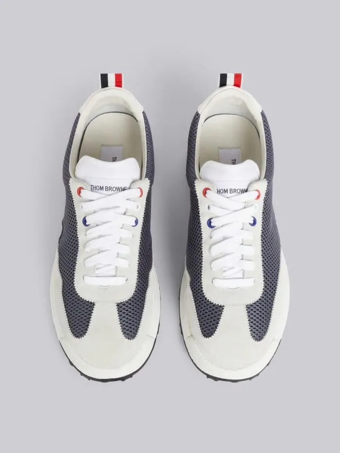 Thom Browne Nylon Tech Runner Dark Grey Men Sneakers Thom Browne Nylon Tech Runner Dark Grey Men Sneakers