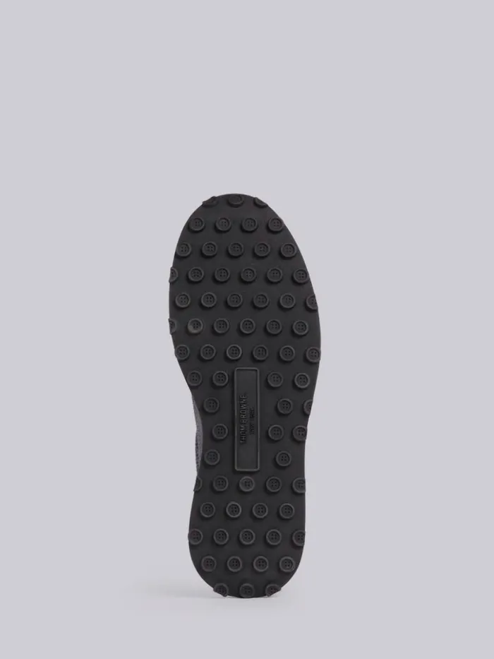 Thom Browne Nylon Tech Runner Dark Grey Men Sneakers Thom Browne Nylon Tech Runner Dark Grey Men Sneakers