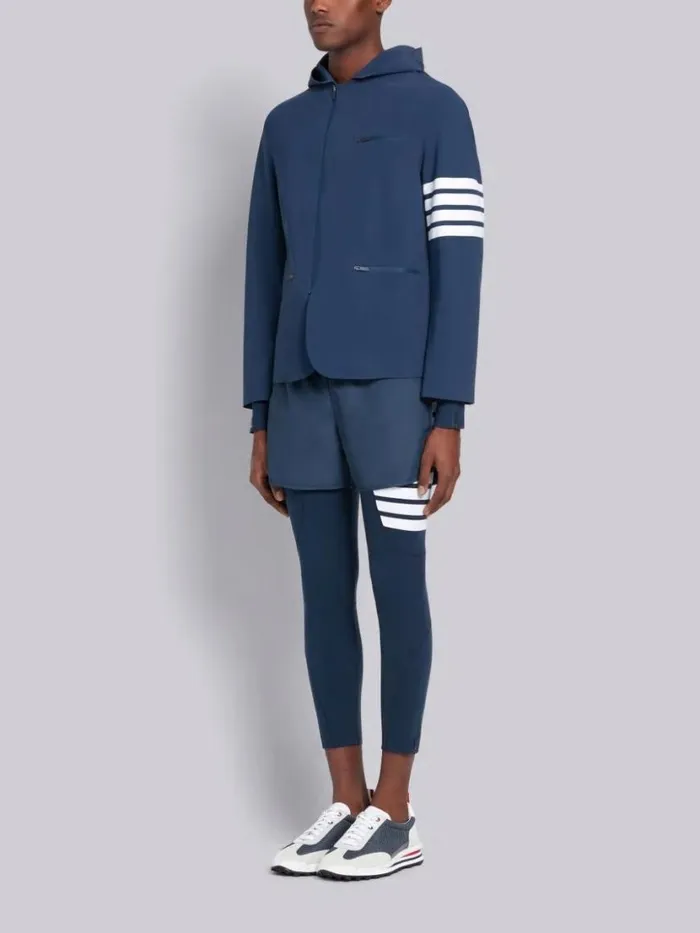 Thom Browne Nylon Tech Runner Dark Grey Men Sneakers Thom Browne Nylon Tech Runner Dark Grey Men Sneakers