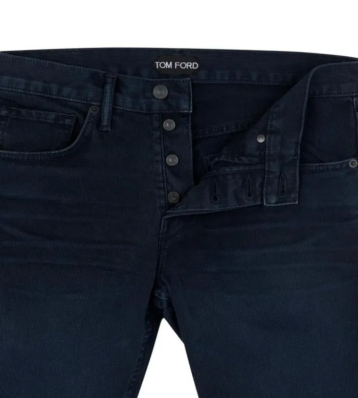Tom Ford Jeans WESTERN CORD SLIM FIT DENIM 8211 Men Tom Ford Jeans WESTERN CORD SLIM FIT DENIM 8211 Men