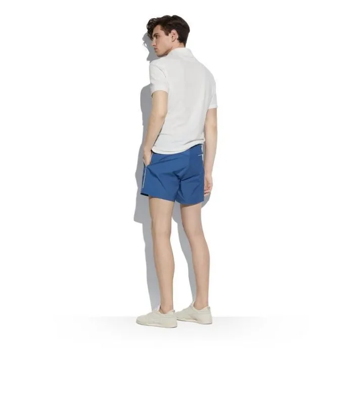 Tom Ford Knitwear TOWELLING POLO White 8211 Men Tom Ford Knitwear TOWELLING POLO White 8211 Men