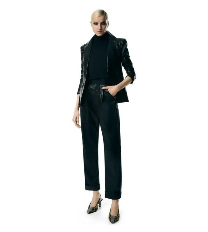 Tom Ford Outerwear NEW PLONGE SINGLE BREASTED JACKET Black 8211 Women Tom Ford Outerwear NEW PLONGE SINGLE BREASTED JACKET Black 8211 Women