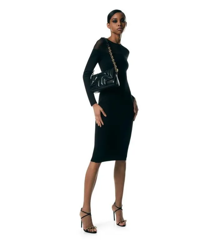 Tom Ford Sandals LEATHER CHAIN SANDAL Black 8211 Women Tom Ford Sandals LEATHER CHAIN SANDAL Black 8211 Women