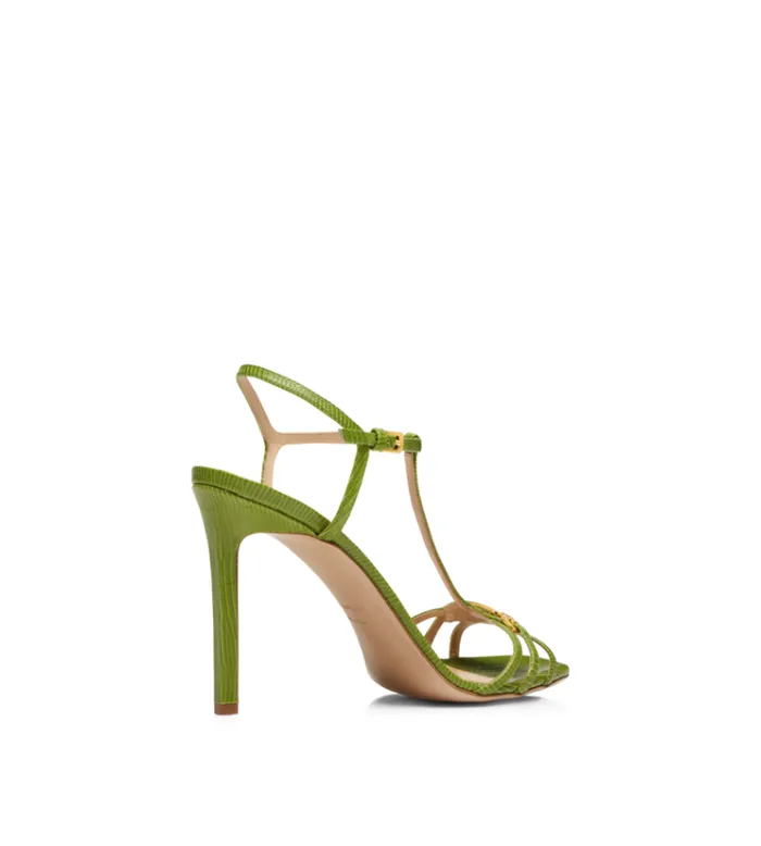 Tom Ford Sandals STAMPED LIZARD LEATHER WHITNEY SANDAL 8211 Women Tom Ford Sandals STAMPED LIZARD LEATHER WHITNEY SANDAL 8211 Women