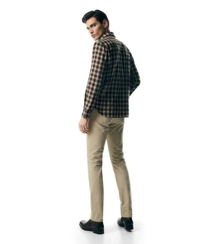 Tom Ford Shirts WESTERN CHECK SHIRT Combo Brown 8211 Men Tom Ford Shirts WESTERN CHECK SHIRT Combo Brown 8211 Men