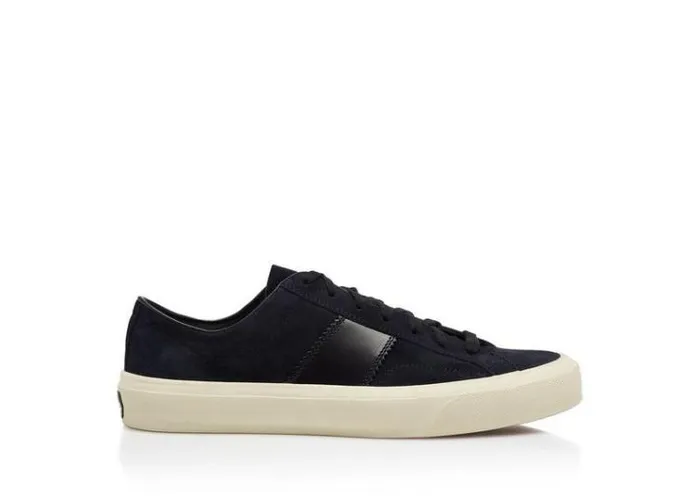 Tom Ford Sneakers CAMBRIDGE LACE UP SNEAKER Blue 8211 Men