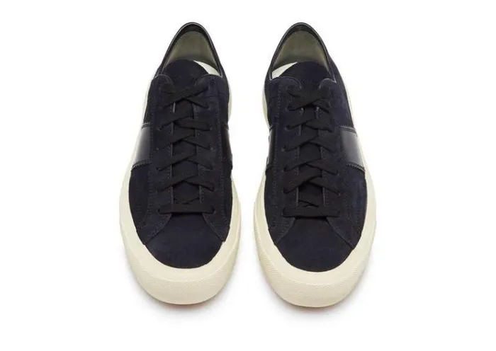 Tom Ford Sneakers CAMBRIDGE LACE UP SNEAKER Blue 8211 Men Tom Ford Sneakers CAMBRIDGE LACE UP SNEAKER Blue 8211 Men