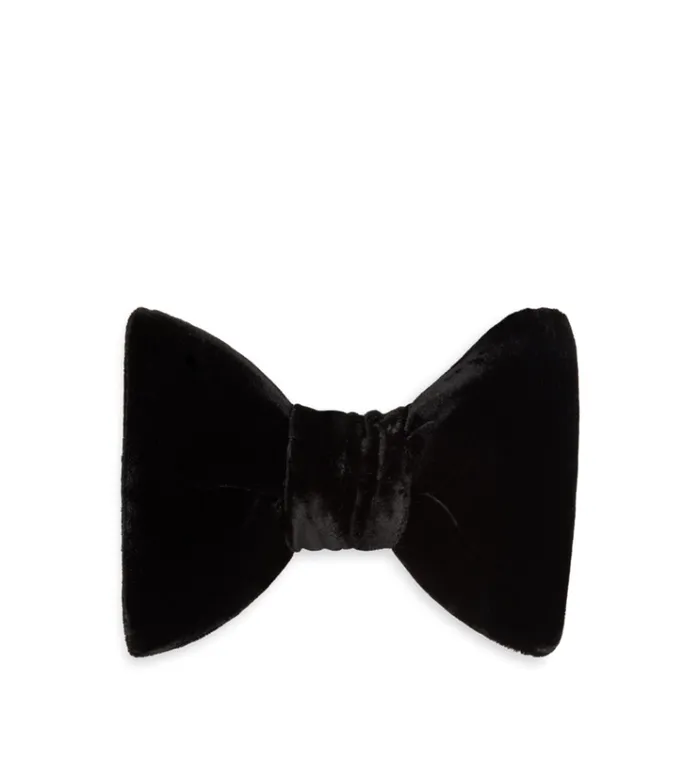 Tom Ford Ties and Bow Ties VELVET BOW TIE 8211 Men