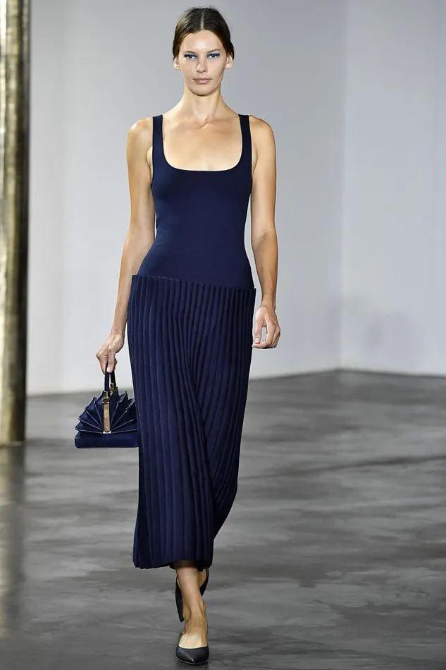 Top Handles Women Gabriela Hearst Diana Bag In Navy Suede