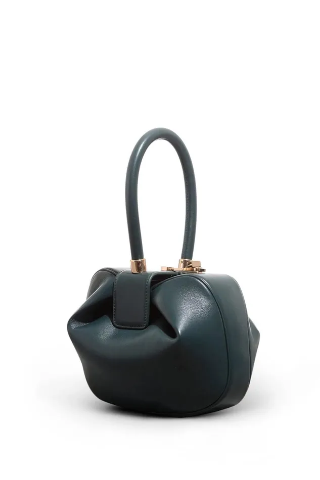 Top Handles Women Gabriela Hearst Nina Bag In Green Nappa Leather