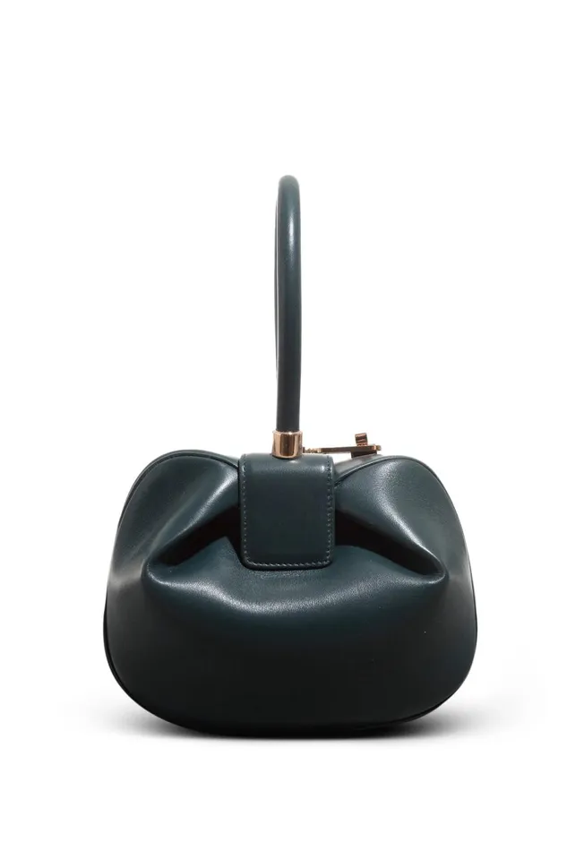 Top Handles Women Gabriela Hearst Nina Bag In Green Nappa Leather