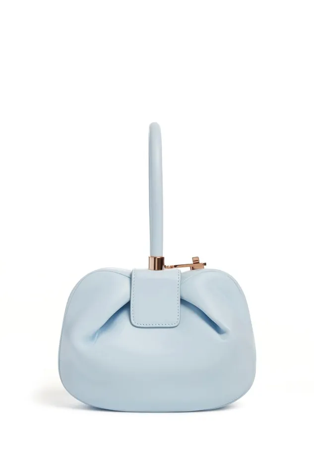 Top Handles Women Gabriela Hearst Nina Bag In Light Blue Nappa Leather
