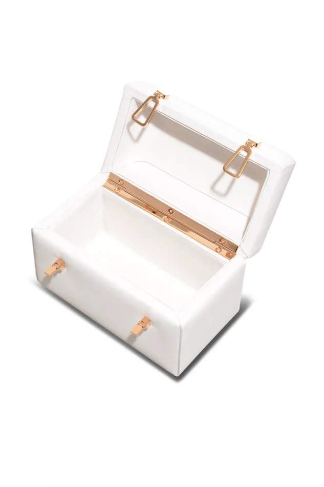 Top Handles Women Gabriela Hearst Patsy Bag In Ivory Nappa Leather