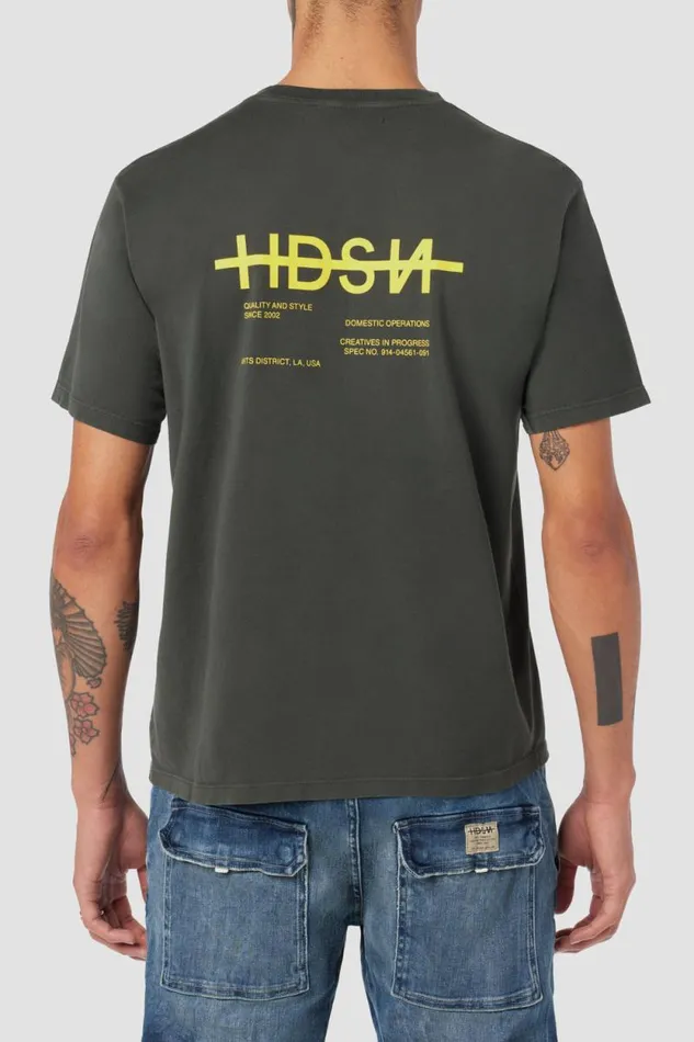 Tops and Sweaters Men Hudson Jeans Vintage Tee Night Stamp Tops and Sweaters Men Hudson Jeans Vintage Tee Night Stamp
