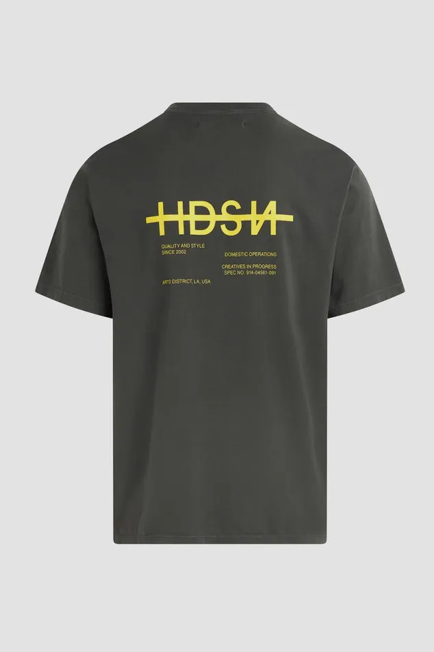 Tops and Sweaters Men Hudson Jeans Vintage Tee Night Stamp Tops and Sweaters Men Hudson Jeans Vintage Tee Night Stamp