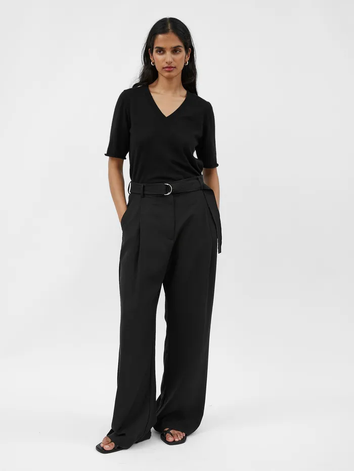 Tops Marle 8211 Kendall Cashmere Top in Black The UNDONE Women