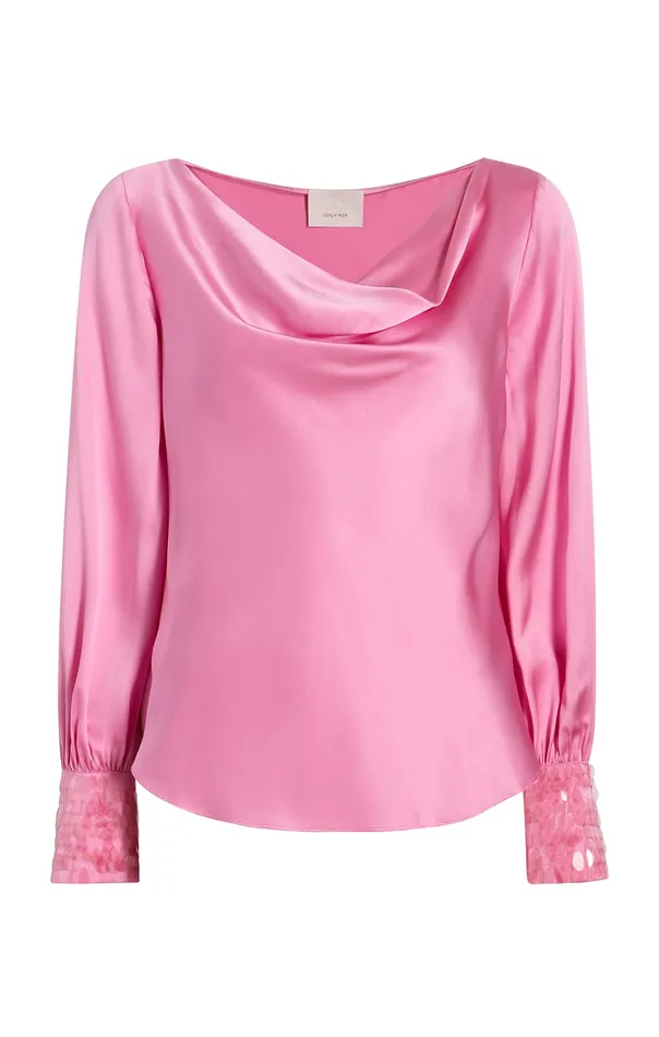 Tops Sequin Cuff Taylee Top Primrose 8211 Cinq Sept Women