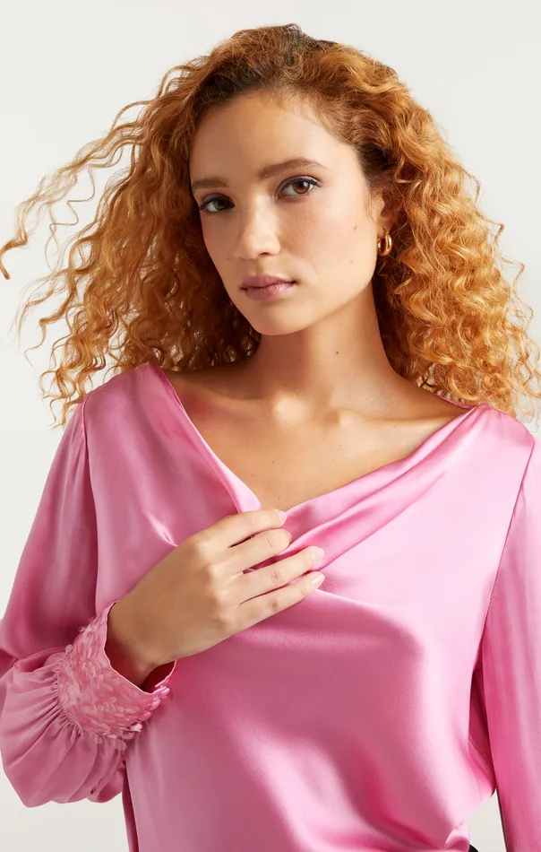 Tops Sequin Cuff Taylee Top Primrose 8211 Cinq Sept Women