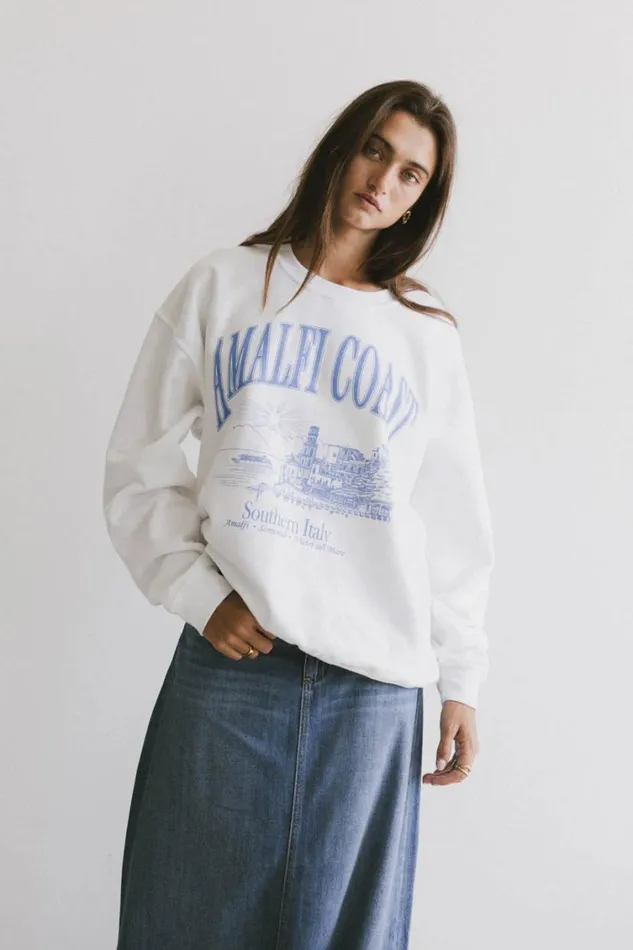 Tops Women Bohme Amalfi Coast Crewneck