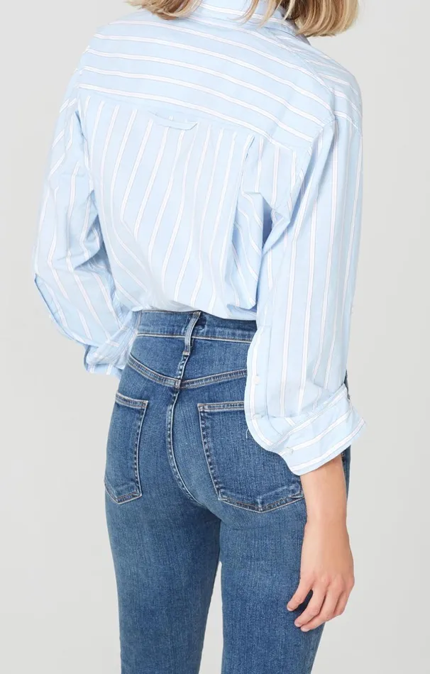 Tops Women Citizens Of Humanity Kayla Shirt In Effie Stripe Effie Stripe