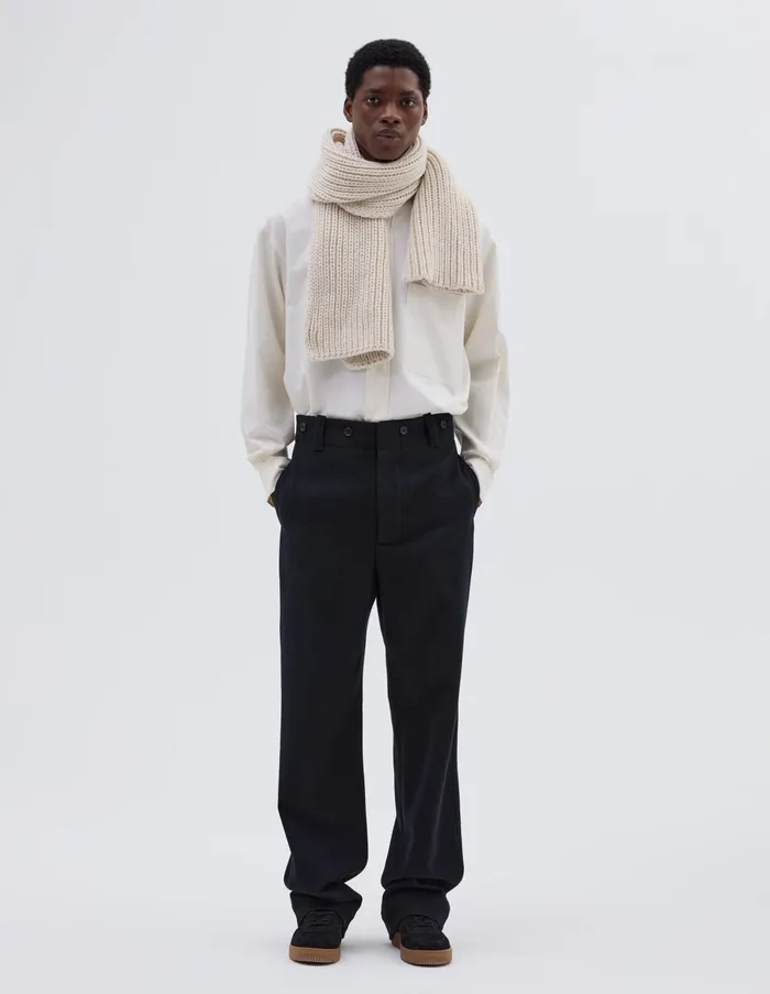 Trousers Men Margaret Howell Brace Button Trouser Ink