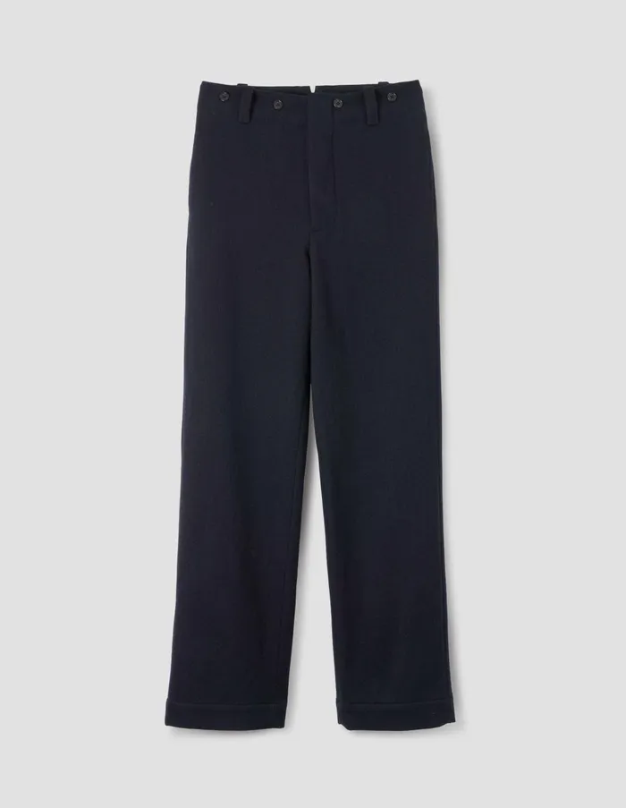 Trousers Men Margaret Howell Brace Button Trouser Ink