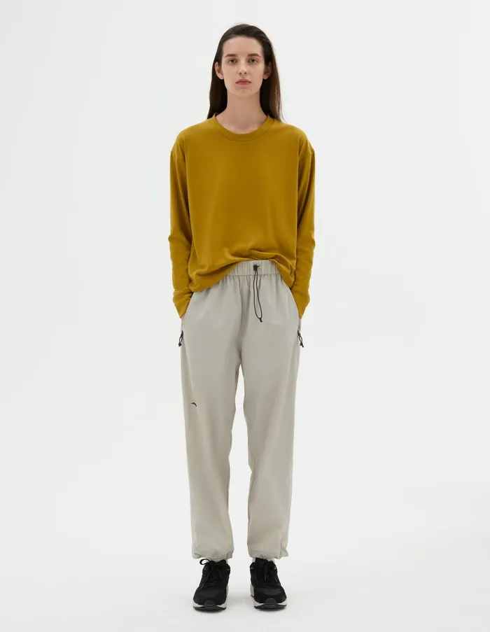 Trousers Women Margaret Howell Mizuno Rain Trouser Light Stone