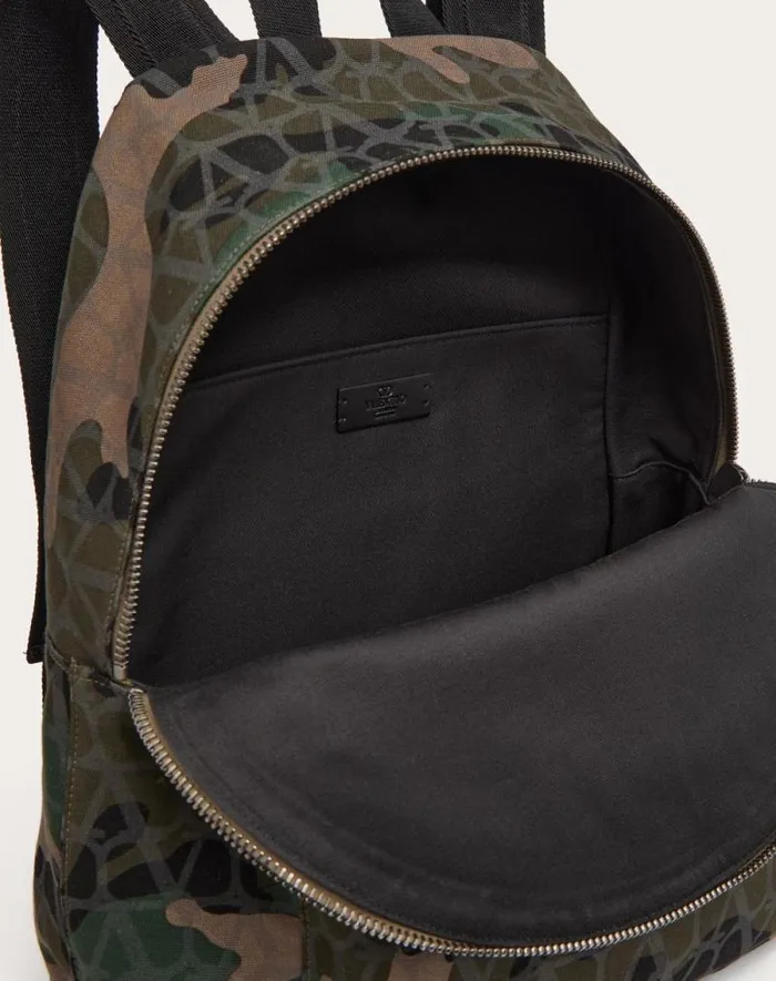 Valentino Backpacks Man Valentino Garavani Camoutoile Canvas Backpack For Man In Multicolored Multicolored Valentino Backpacks Man Valentino Garavani Camoutoile Canvas Backpack For Man In Multicolored Multicolored
