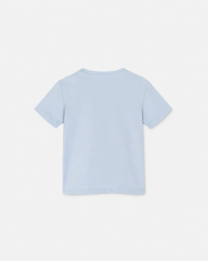 Versace 90s Vintage Logo Baby TShirt Light Blue Children Clothing Versace 90s Vintage Logo Baby TShirt Light Blue Children Clothing