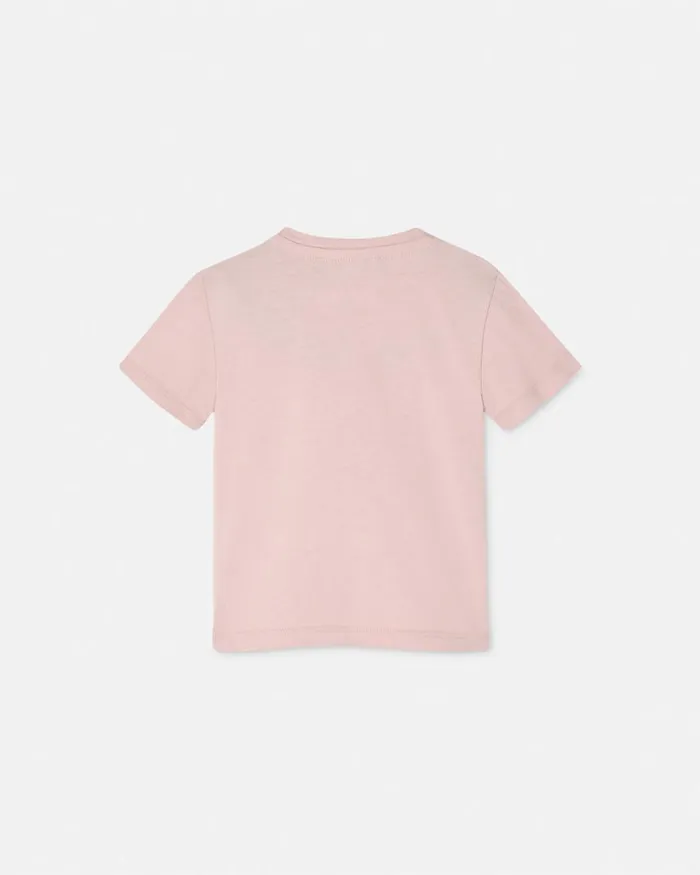 Versace 90s Vintage Logo Baby TShirt Light Pink Children Clothing Versace 90s Vintage Logo Baby TShirt Light Pink Children Clothing