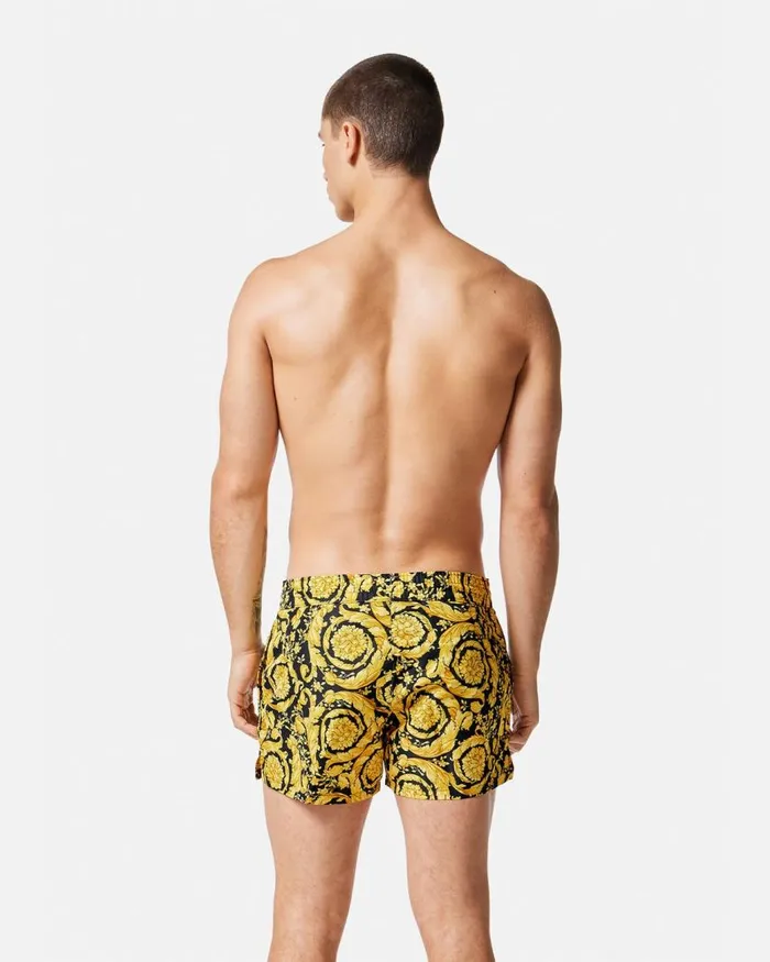 Versace Barocco Swim Shorts Print Men Swimwear Versace Barocco Swim Shorts Print Men Swimwear
