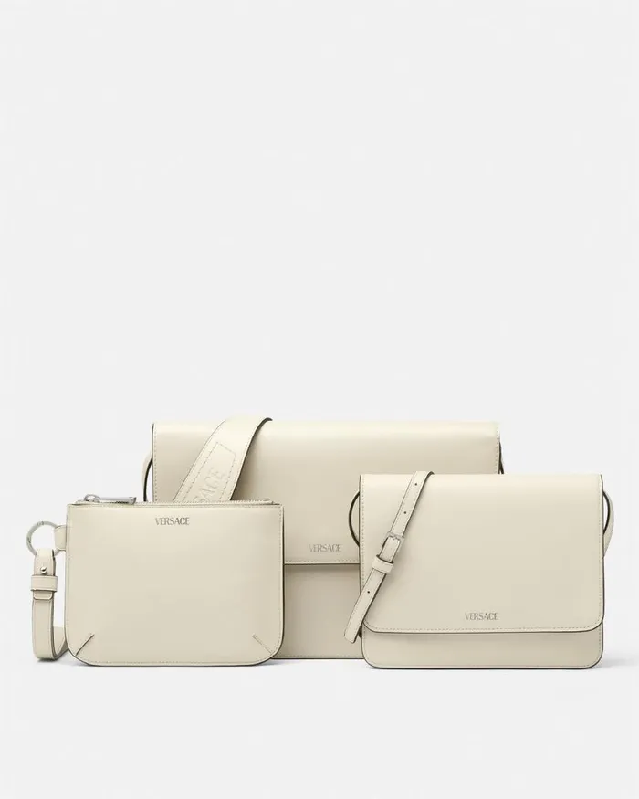Versace Cargo Modular Messenger Bag White Men Crossbody and Messengers Versace Cargo Modular Messenger Bag White Men Crossbody and Messengers