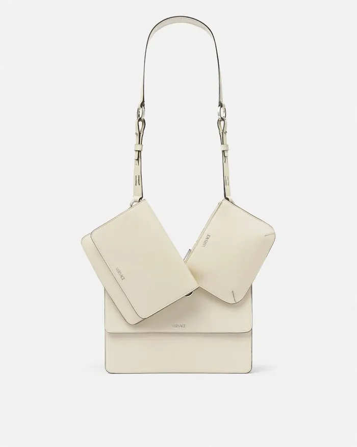 Versace Cargo Modular Messenger Bag White Men Crossbody and Messengers Versace Cargo Modular Messenger Bag White Men Crossbody and Messengers