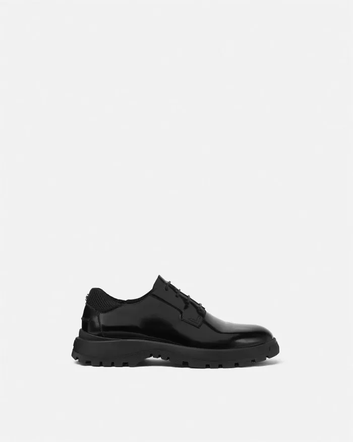 Versace Derby Shoes Black Men Derby Shoes