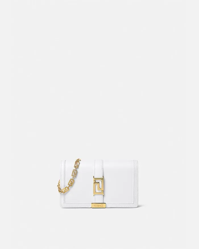 Versace Greca Goddess Mini Bag White Women Shoulder and Crossbody