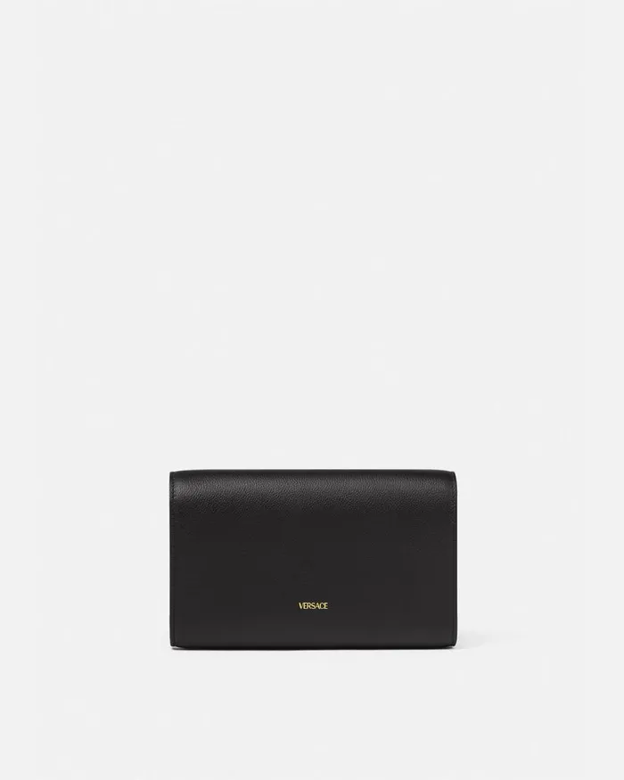 Versace La Medusa Crossbody Bag Blackgold Women Shoulder and Crossbody Versace La Medusa Crossbody Bag Blackgold Women Shoulder and Crossbody
