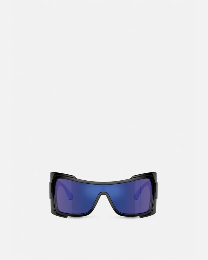 Versace Maxi Medusa Biggie Shield Sunglasses Black Women Sunglasses Versace Maxi Medusa Biggie Shield Sunglasses Black Women Sunglasses