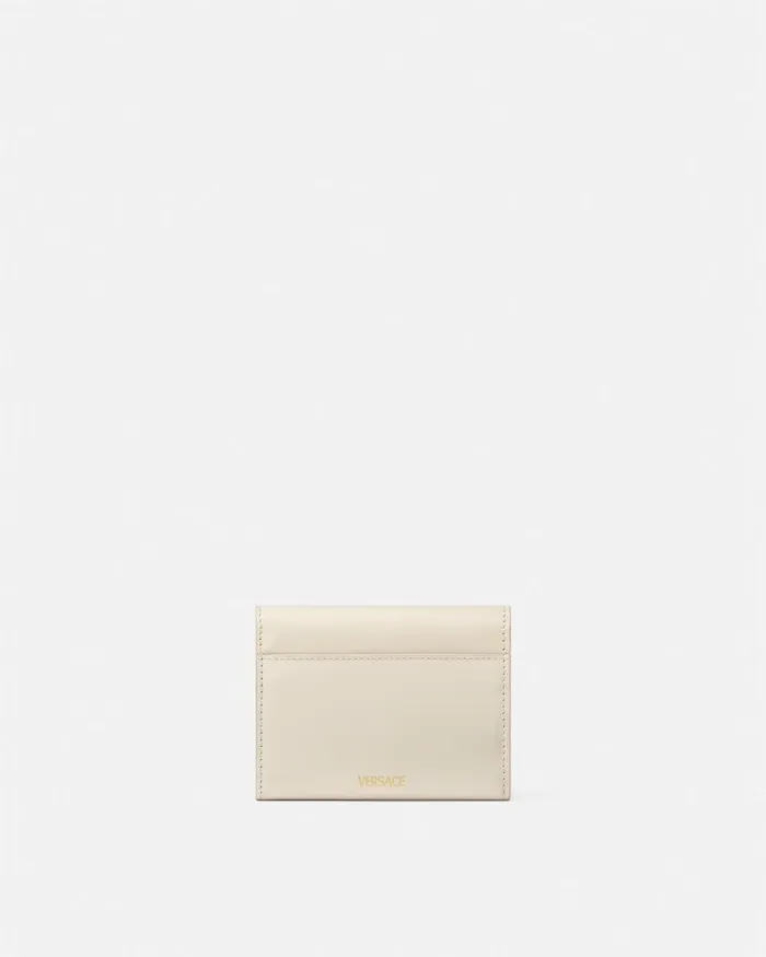 Versace Medusa 03995 Trifold Wallet Beige Women Wallets