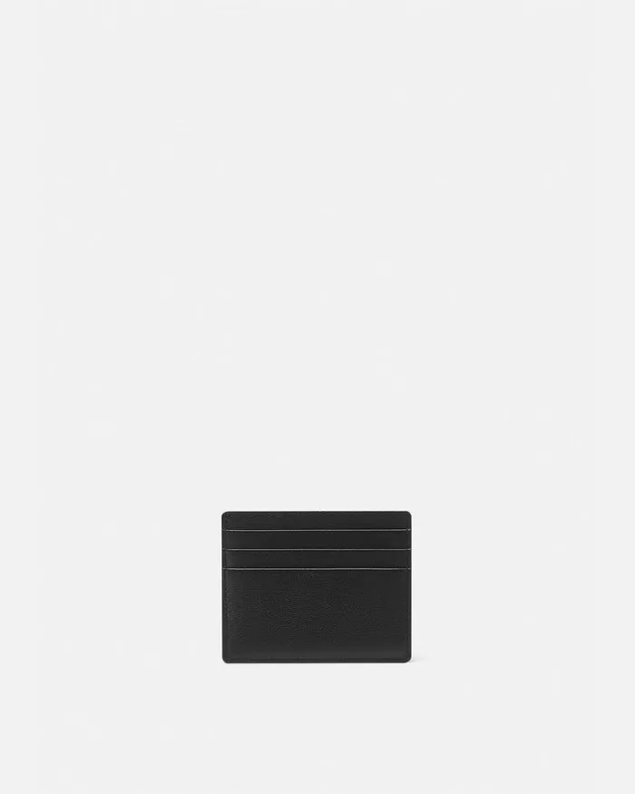 Versace Medusa Biggie Card Holder Blackgold Men Wallets Versace Medusa Biggie Card Holder Blackgold Men Wallets