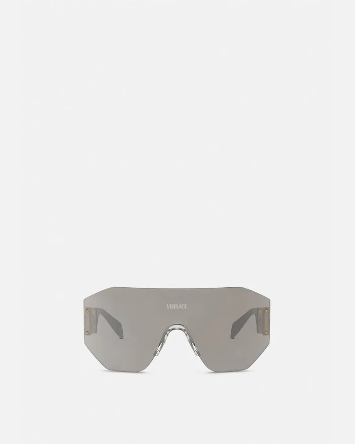 Versace Medusa Biggie Mask Sunglasses Havana Women Sunglasses Versace Medusa Biggie Mask Sunglasses Havana Women Sunglasses