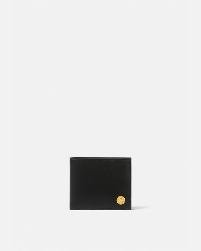 Versace Medusa Biggie Wallet Blackgold Men Wallets