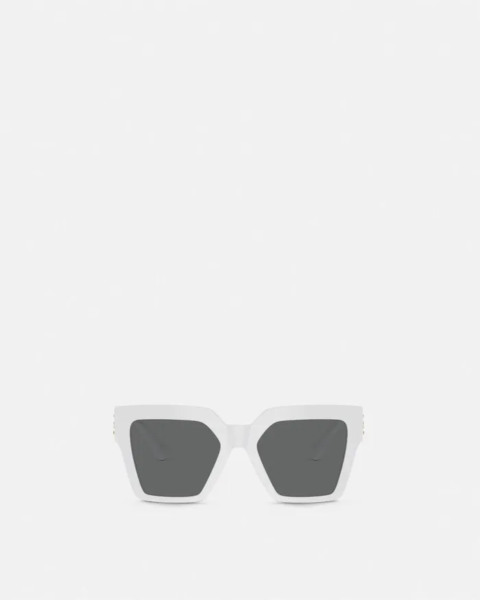 Versace Medusa Deco Butterfly Sunglasses White Women Sunglasses Versace Medusa Deco Butterfly Sunglasses White Women Sunglasses