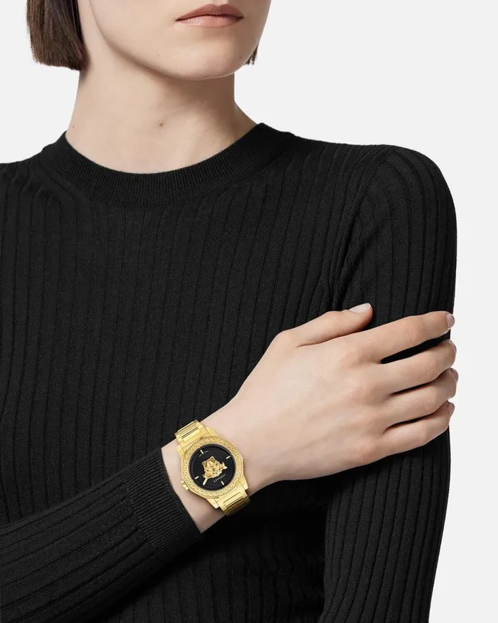 Versace Medusa Deco Watch Gold Women Watches Versace Medusa Deco Watch Gold Women Watches