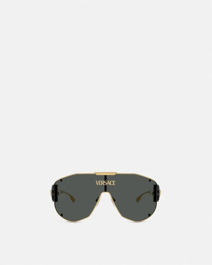 Versace Medusa Man Irregular Sunglasses Blackgold Men Sunglasses Versace Medusa Man Irregular Sunglasses Blackgold Men Sunglasses
