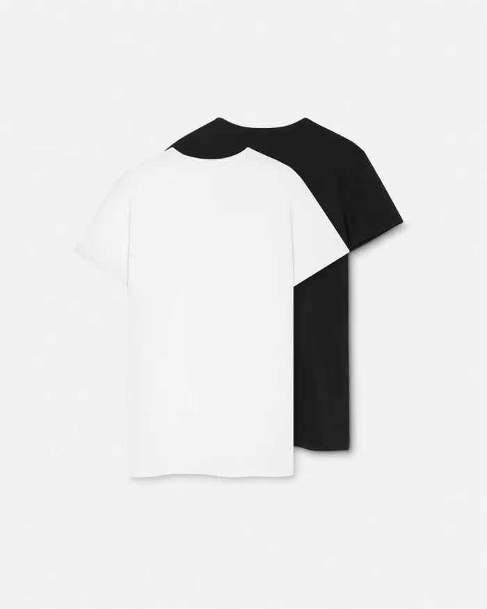 Versace Medusa Undershirt 2Pack Blackwhite Men Loungewear and Pajamas Versace Medusa Undershirt 2Pack Blackwhite Men Loungewear and Pajamas