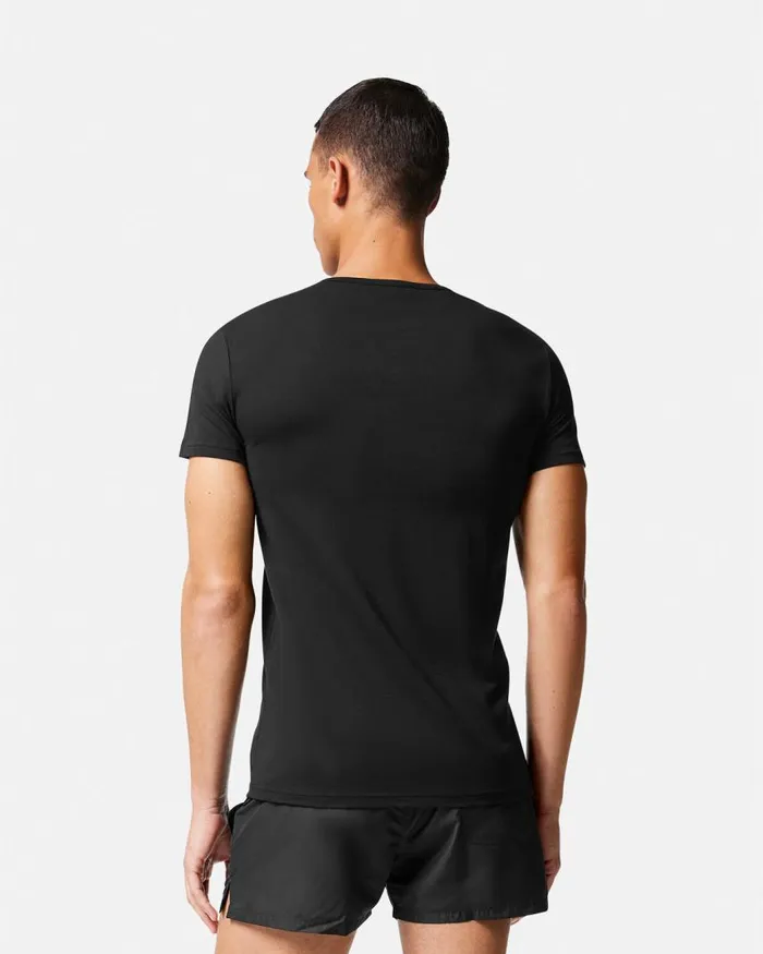 Versace Medusa Undershirt 2Pack Blackwhite Men Loungewear and Pajamas Versace Medusa Undershirt 2Pack Blackwhite Men Loungewear and Pajamas