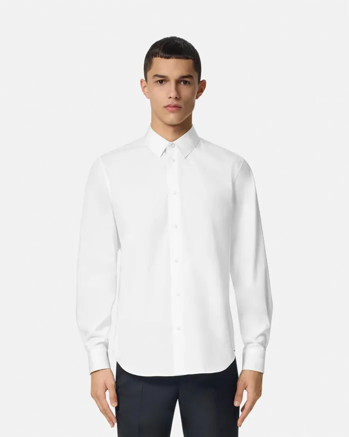 Versace Tailored Shirt White Men Shirts Versace Tailored Shirt White Men Shirts