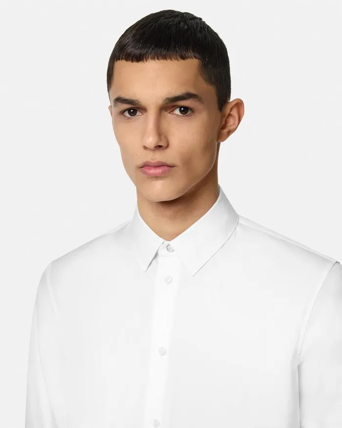 Versace Tailored Shirt White Men Shirts Versace Tailored Shirt White Men Shirts